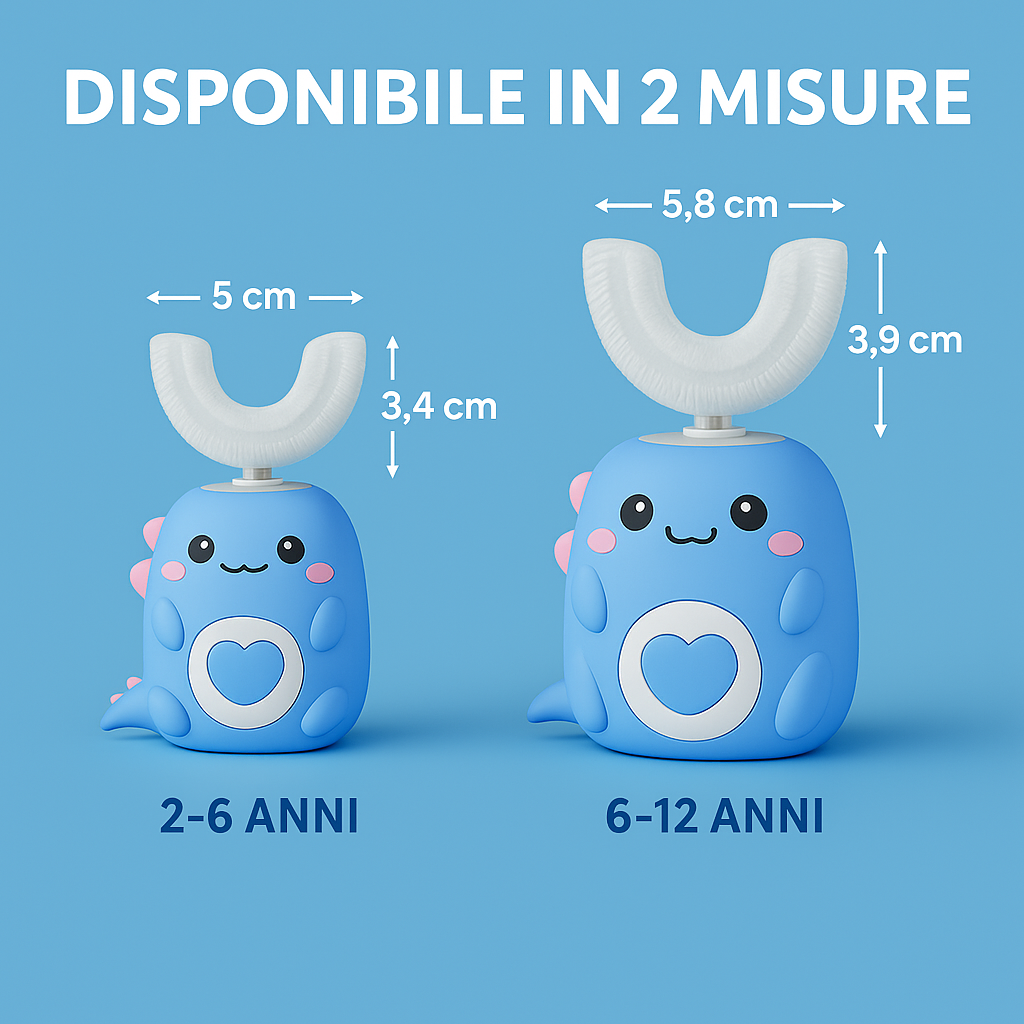 Loopzy™ - Spazzolino a U 360° per Bambini