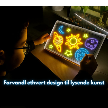 🌟 LumiDraw™ – LED-tavlen