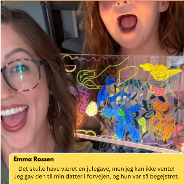 🌟 LumiDraw™ – LED-tavlen