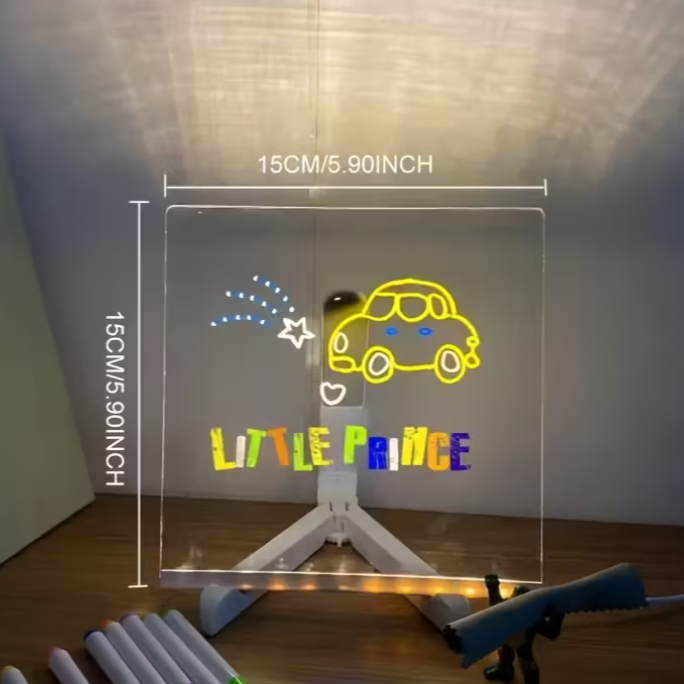 🌟 LumiDraw™ – LED-tavlen