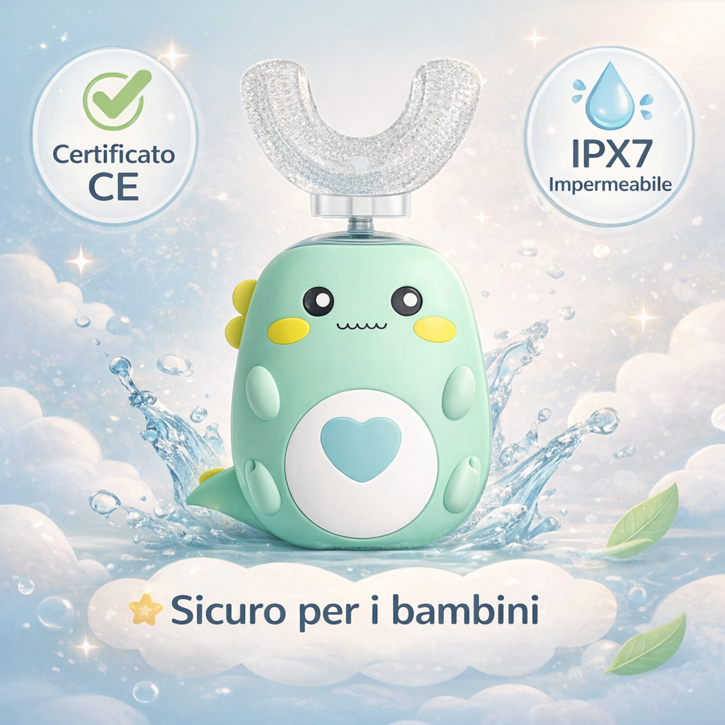 Loopzy™ - Spazzolino a U 360° per Bambini